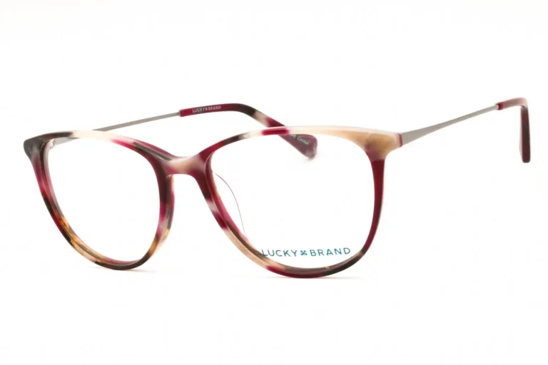 Lucky Brand D213 BUR Eyeglasses Burgundy 53mm Women