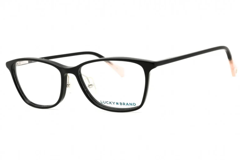 Lucky Brand D216 0BLA Eyeglasses Black 55mm Women