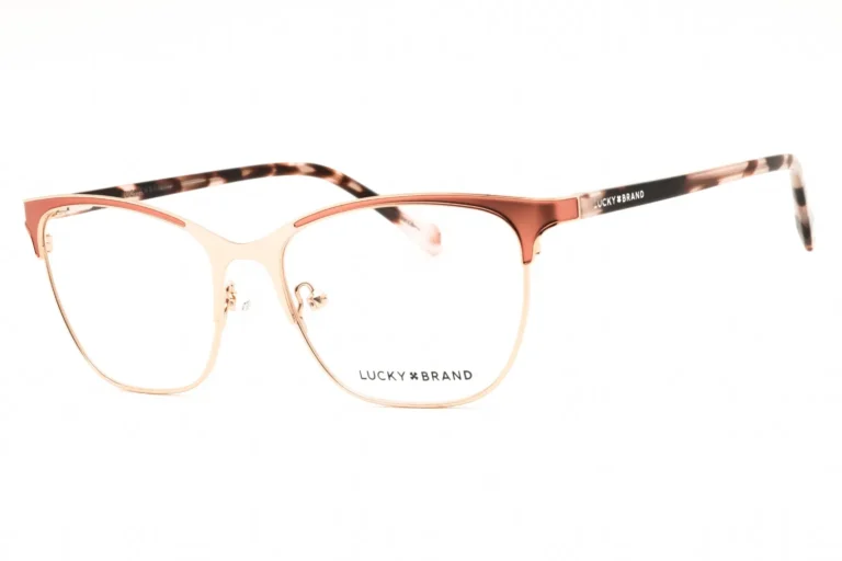 Lucky Brand D114 0ROG Eyeglasses Rose Gold 53mm Women