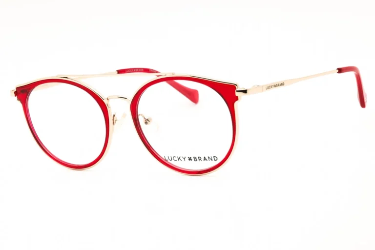 Lucky Brand D117 0RED Eyeglasses Red 51mm Women