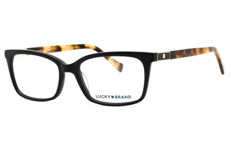 Lucky Brand D224 0BLA Eyeglasses Black Women