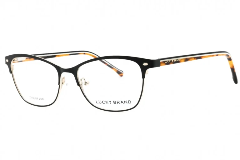 Lucky Brand D120 0BLA Eyeglasses Black Women