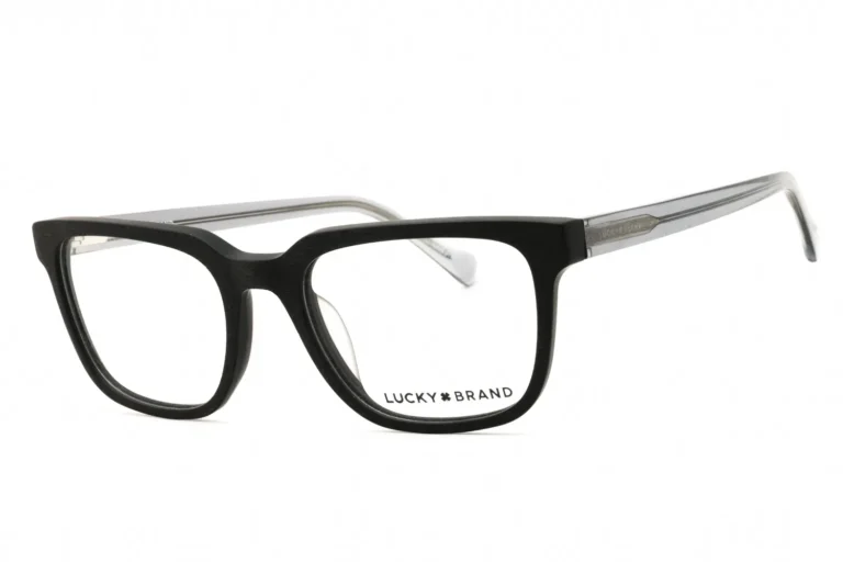 Lucky Brand VLBD420 0BLA Eyeglasses Black 52mm Men
