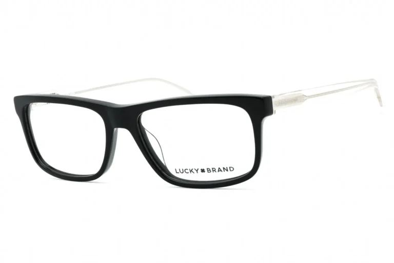 Lucky Brand VLBD419 0BLA Eyeglasses Black 55mm Men