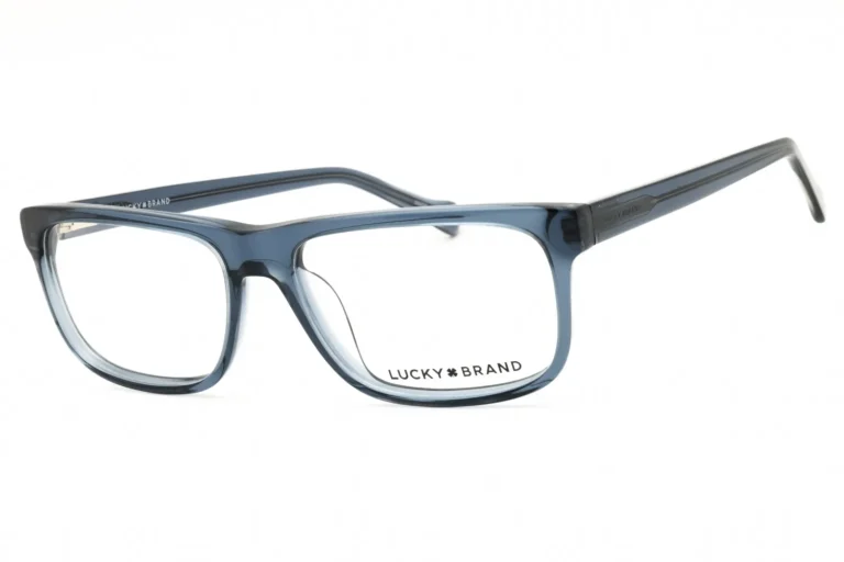 Lucky Brand VLBD419 0BLU Eyeglasses Blue 55mm Men