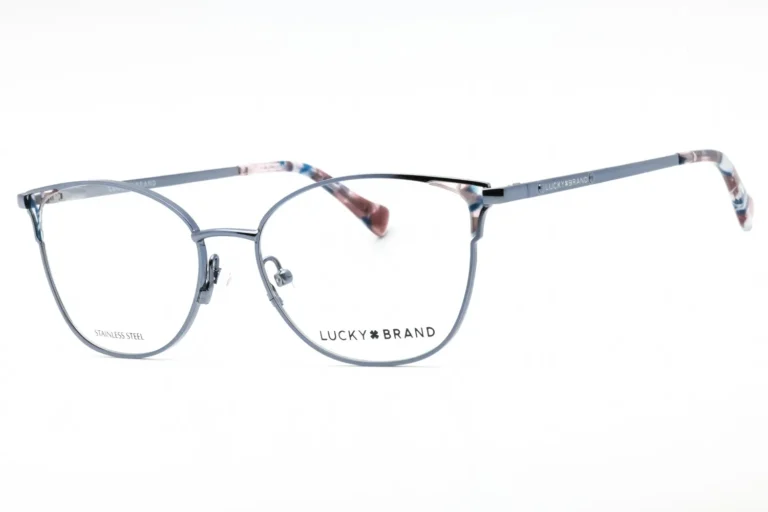 Lucky Brand VLBD125 0BLE Eyeglasses Blue 53mm Women