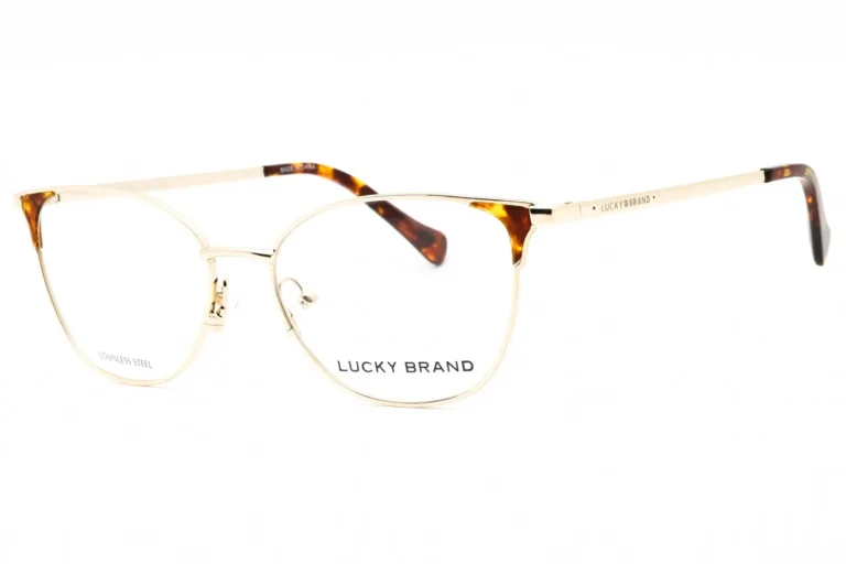 Lucky Brand VLBD125 0GOL Eyeglasses Gold 53mm Women
