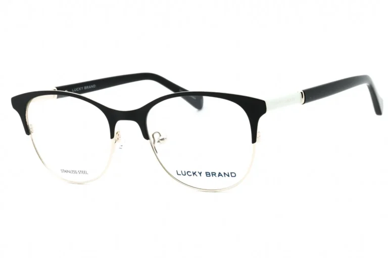 Lucky Brand VLBD127 0BLA Eyeglasses Black 51mm Women