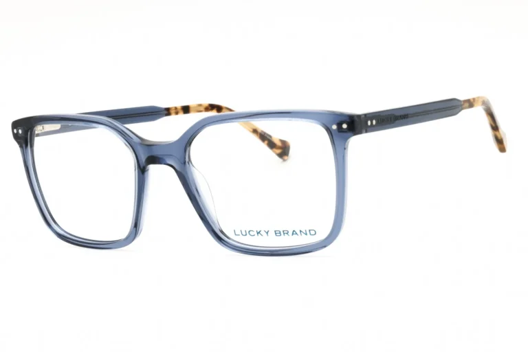 Lucky Brand VLBD426 0CRY Eyeglasses Crystal Navy 52mm Men