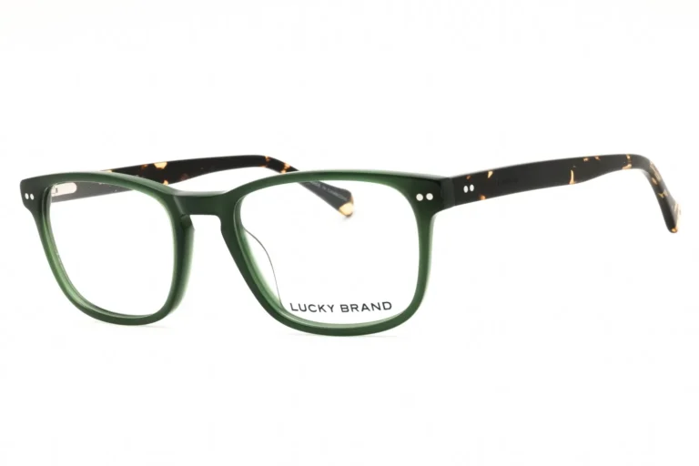 Lucky Brand VLBD427 0GRN Eyeglasses Green 52mm Men