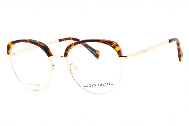 Lucky Brand VLBD129 0GOL Eyeglasses Gold 50mm Women
