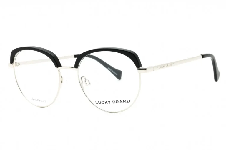 Lucky Brand VLBD129 0SIL Eyeglasses Silver 50mm Women