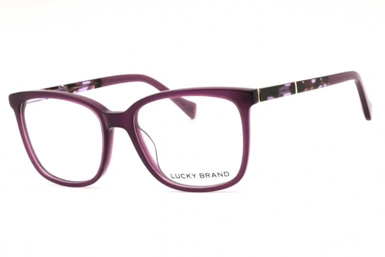 Lucky Brand VLBD245 0PUR Eyeglasses Purple 53mm Women