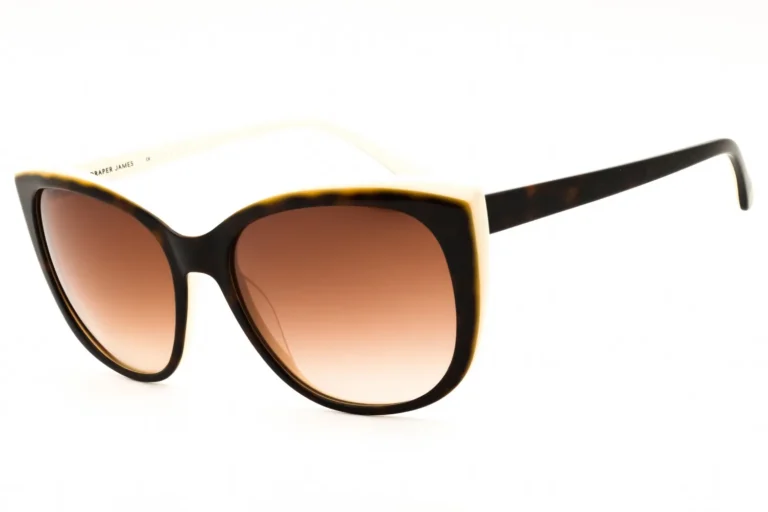 Draper James DJ7036 103 Sunglasses Tortoise Ivory 57mm Women