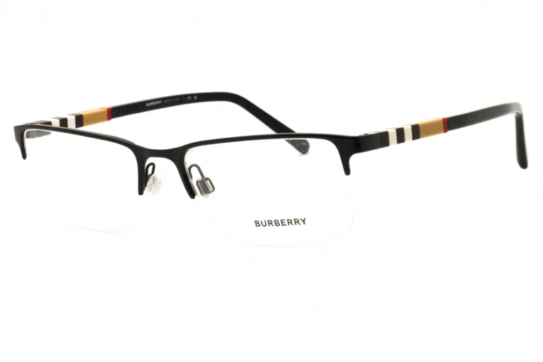 Burberry BE1282 1001 Eyeglasses Black 55mm Men