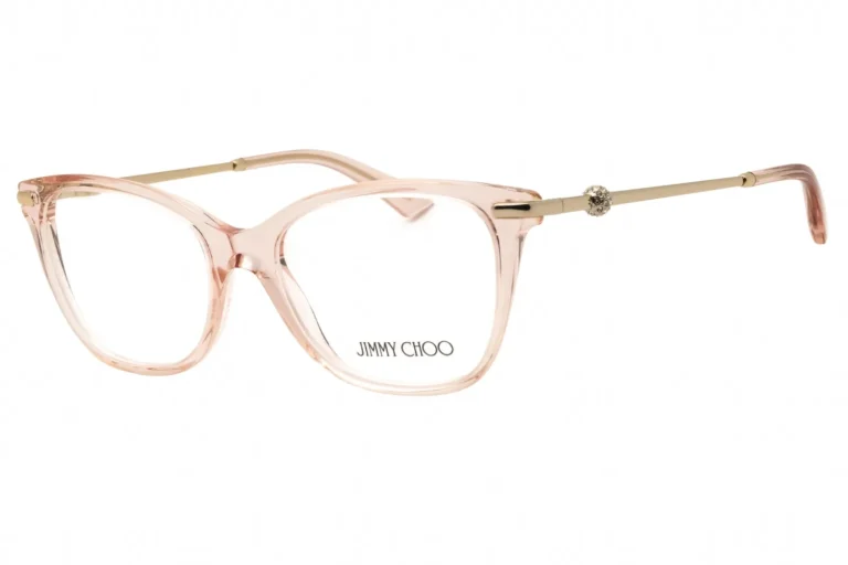 Jimmy Choo 0JC3007HB 5034 Eyeglasses Transparent Pink 52mm Women