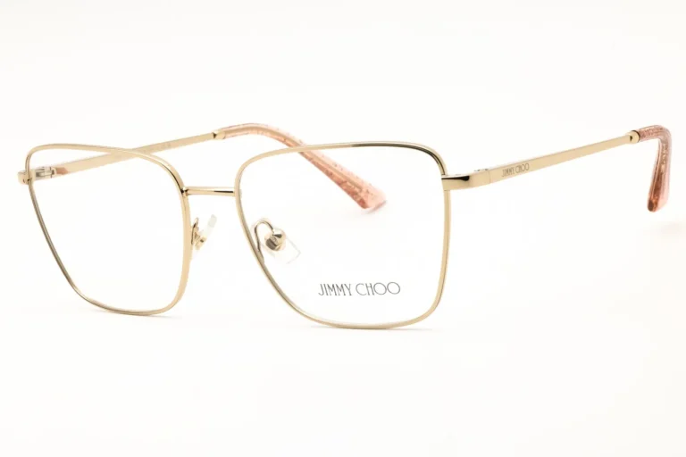 Jimmy Choo 0JC2003 3013 Eyeglasses Pale Gold 55mm Women