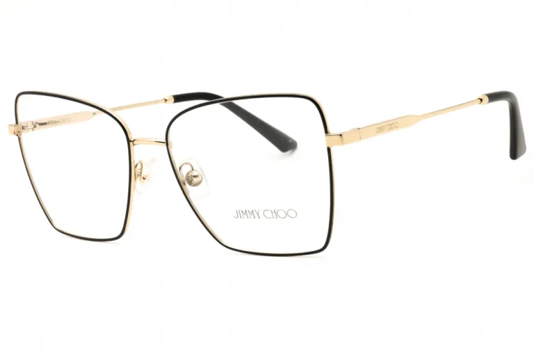 Jimmy Choo 0JC2007 3015 Eyeglasses Pale Gold 55mm Women