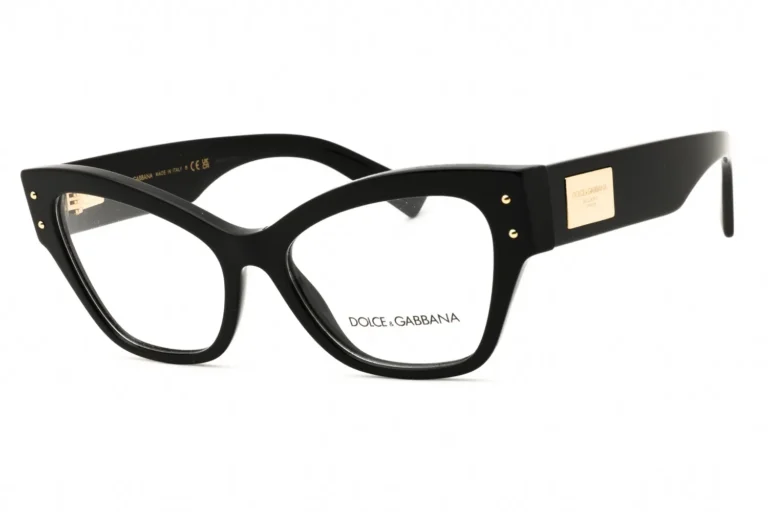 Dolce & Gabbana 0DG3404 501 Eyeglasses Black 54mm Women