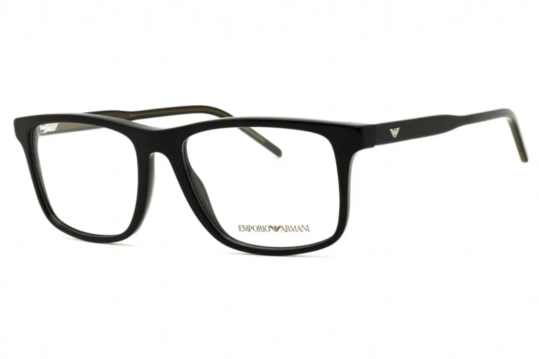Emporio Armani 0EA3257 5017 Eyeglasses Black 55mm Men