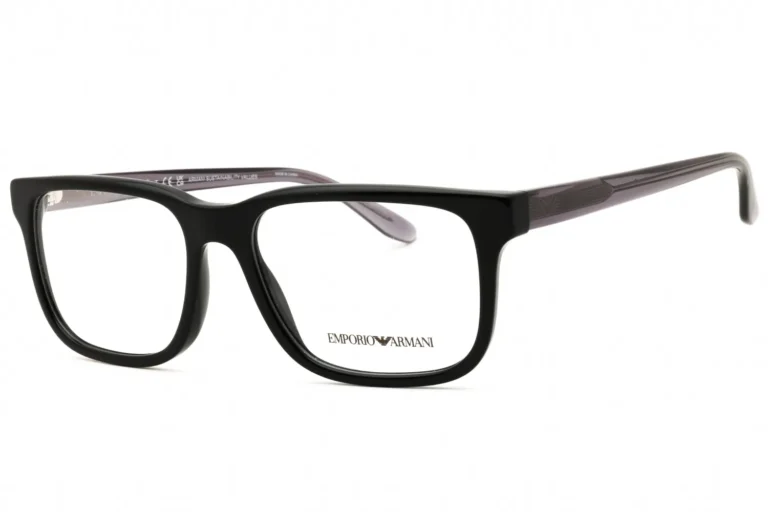 Emporio Armani 0EA3218 5017 Eyeglasses Black 55mm Men