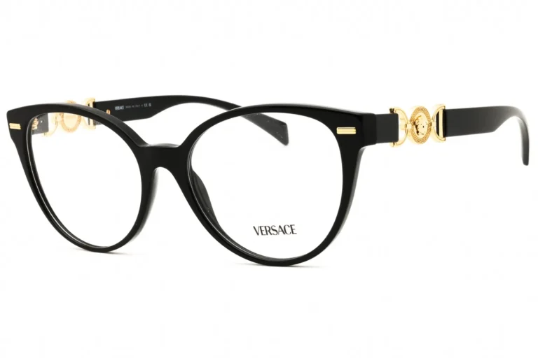 Versace 0VE3334 GB1 Eyeglasses Black 55mm Women