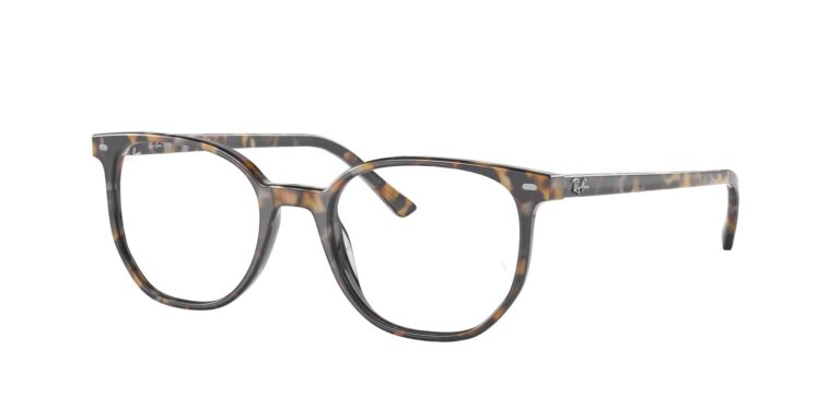Ray-Ban RB5397 ELLIOT 8173 RX5397 Eyeglasses Brown 52mm Unisex