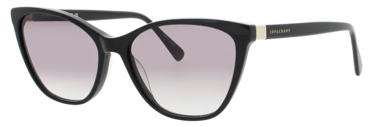 Longchamp LO659S 001 Sunglasses Black 57mm Women
