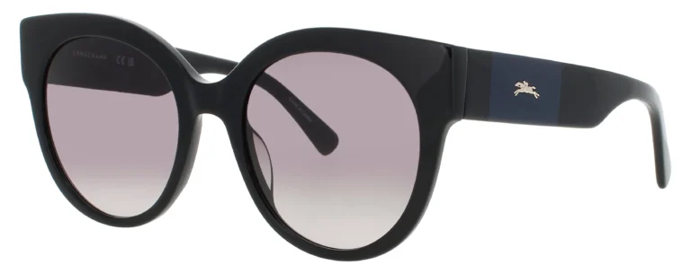 Longchamp LO673S 001 Sunglasses Black 53mm Women