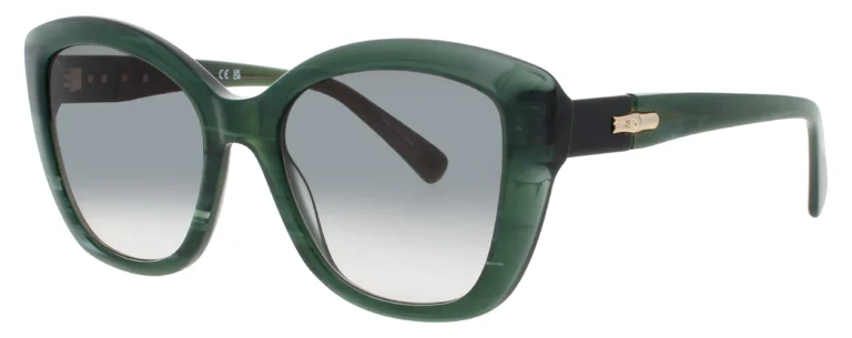 Longchamp LO714S 307 Sunglasses Green Horn 54mm Women