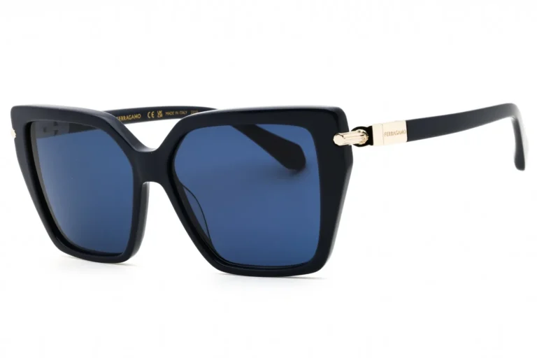 Salvatore Ferragamo SF1106S 414 Sunglasses Blue Navy 57mm Women