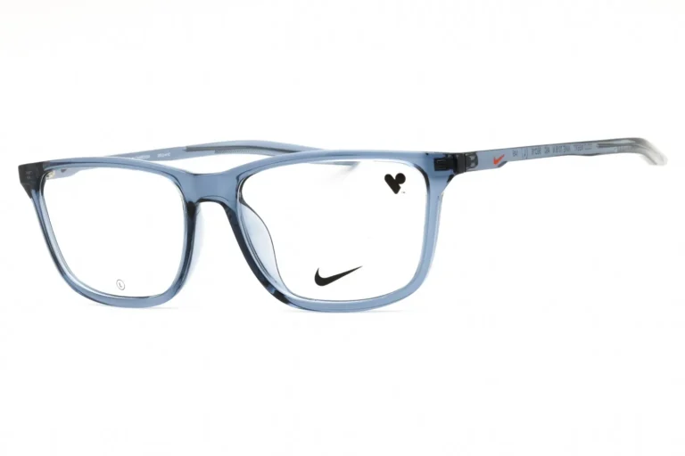 Nike NIKE 7018N 460 Eyeglasses Diffused Blue 56mm Men