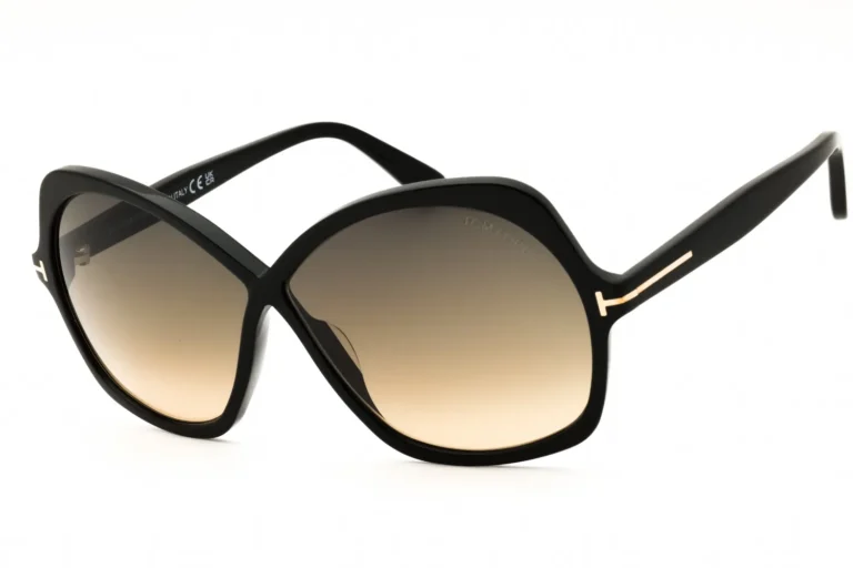 Tom Ford FT1013 01B Sunglasses Shiny Black 64mm Women
