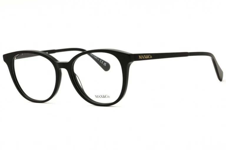 Max & Co MO5109 001 Eyeglasses Shiny Black 51mm Women