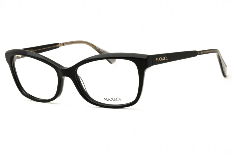 Max & Co MO5127 001 Eyeglasses Shiny Black 53mm Women