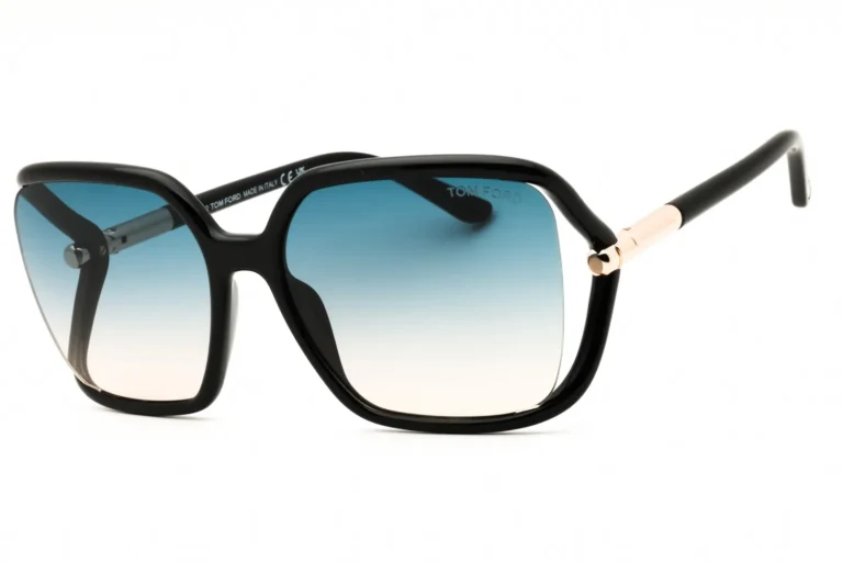 Tom Ford FT1089 01P Sunglasses Shiny Black 60mm Women