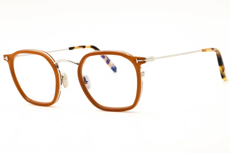 Tom Ford FT5974-B 041 Eyeglasses Yellow 50mm Men