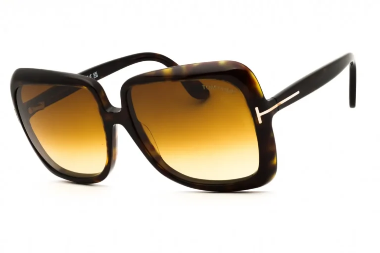 Tom Ford FT1156 52F Sunglasses Dark Havana 59mm Women