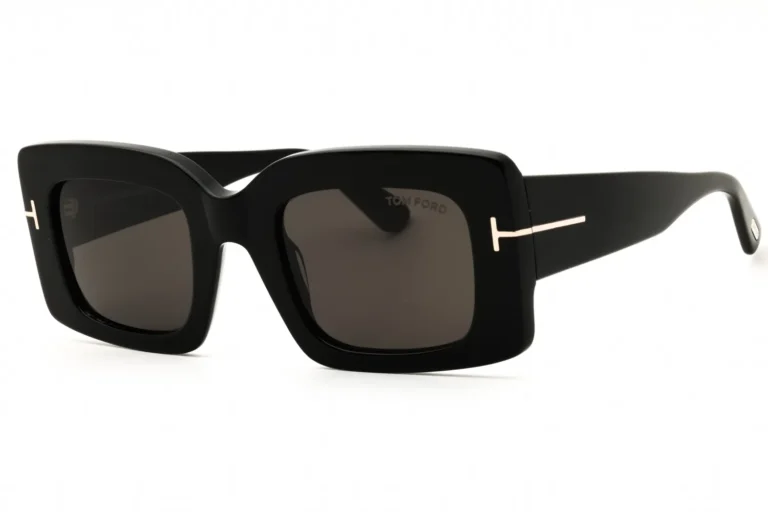 Tom Ford FT1188 01A Sunglasses Shiny Black 50mm Women