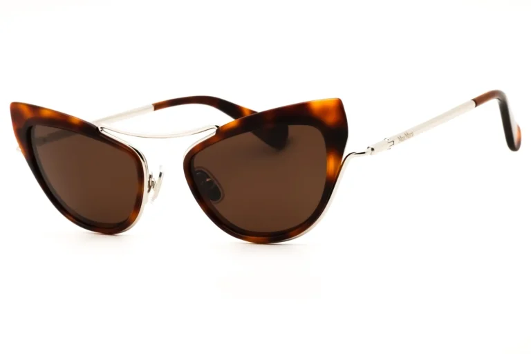 Max Mara MM0172 52E Sunglasses Dark Havana 53mm Women