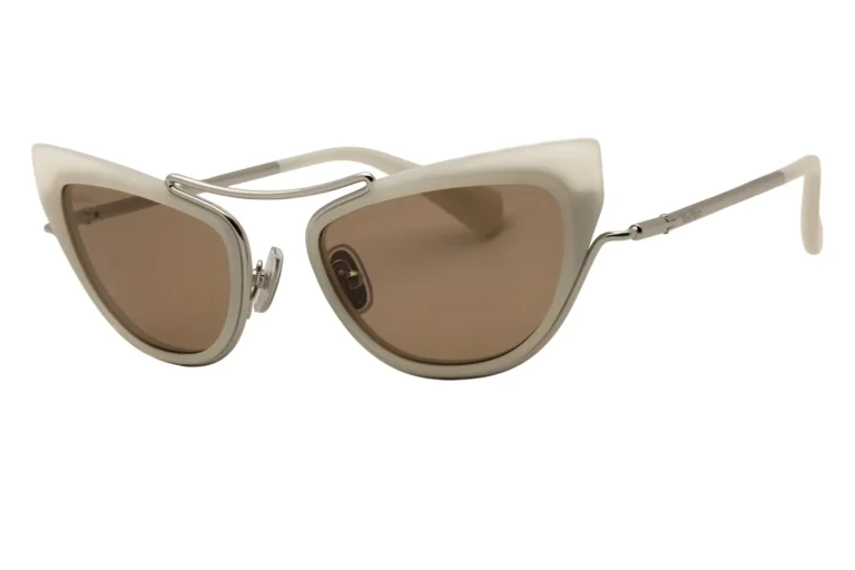 Max Mara MM0172 25E Sunglasses Ivory 53mm Women