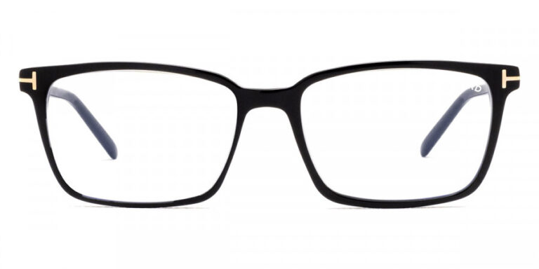 Tom Ford TF5802B 001 Eyeglasses Black 55mm Unisex