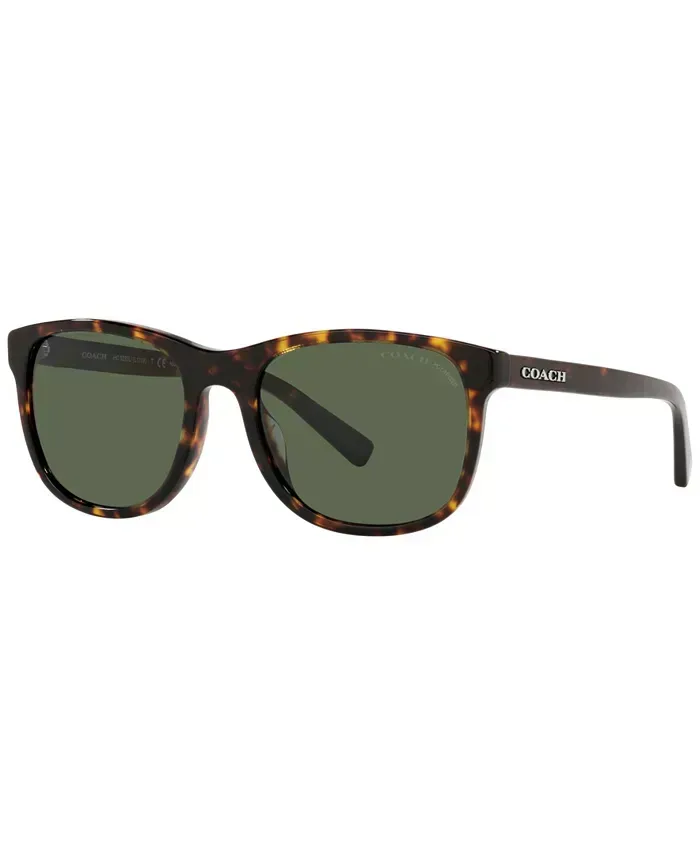Coach HC8329U Sunglasses Milky Wine Tortoise 53mm... | Lens  display picture 1