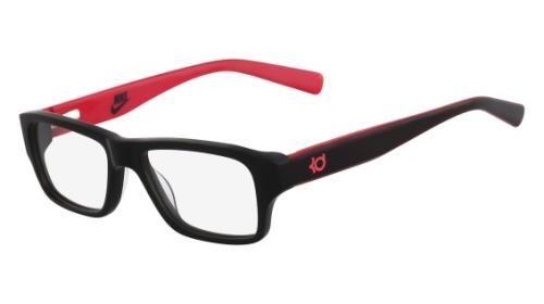 Nike 5530KD 612 Eyeglasses Black Red 48mm Kids