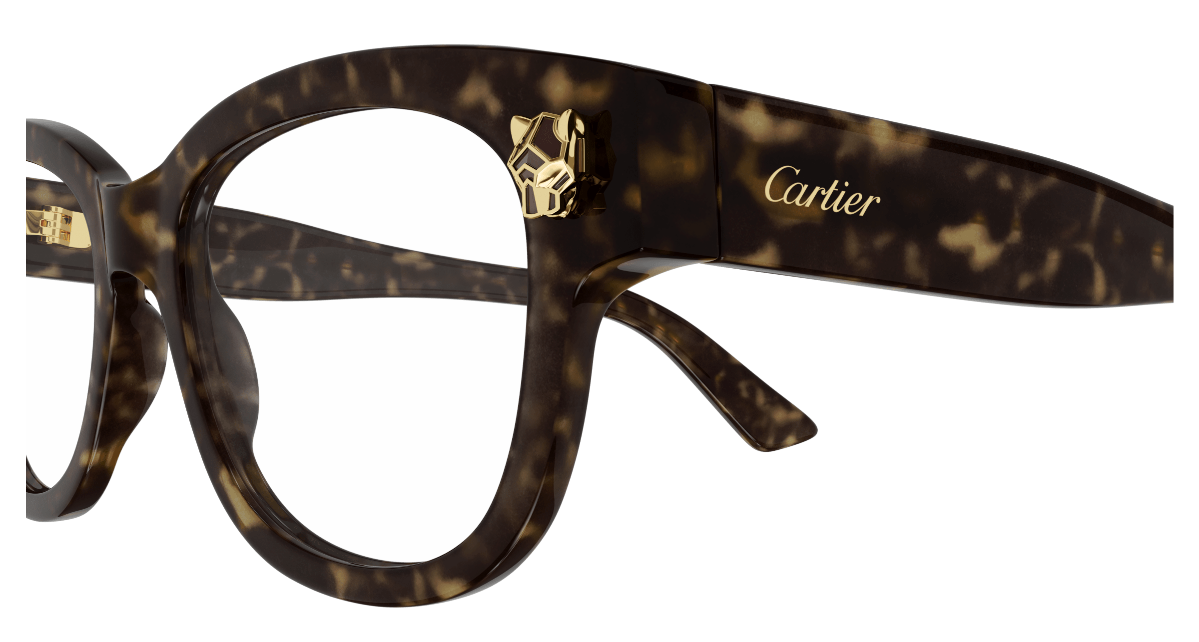 Cartier CT0373OA 002 Eyeglasses Silver 52mm Women | Lens & Luxe