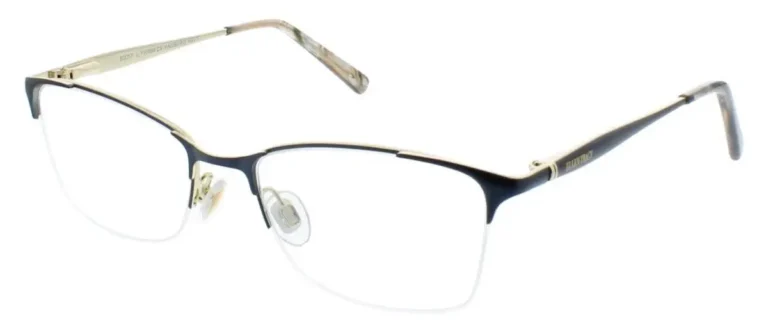 Ellen Tracy Hamburg Eyeglasses Navy 50mm Women
