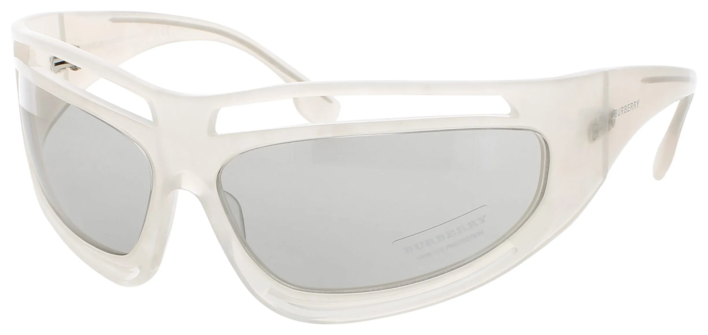 BURBERRY Light Grey Cat Eye Ladies Sunglasses BE4342 388687 65 BURBERRY Light Grey Cat Eye Ladies Sunglasses BE4342 388687 65 main image 2