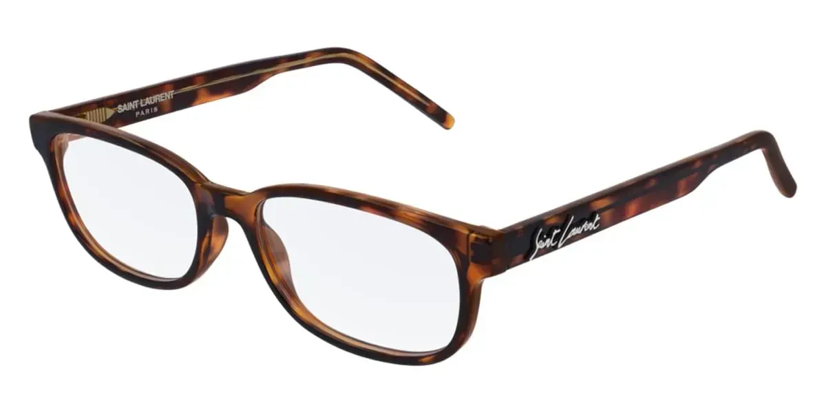 Saint Laurent SL M13 005 Eyeglasses Black 53mm Uni | Lens & Luxe