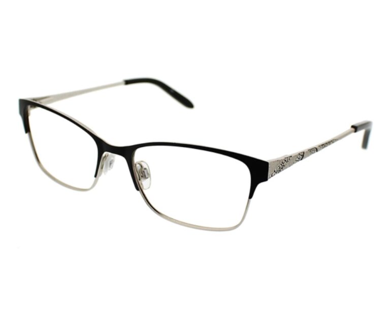 Ellen Tracy Rafina Eyeglasses Black 49mm Women