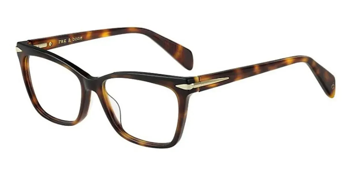NEW Rag & Bone RNB 7009 00AM Matte Black & Havana Eyeglasses 53/17/145 Rag & Bone RNB7009 00AM Eyeglasses Matte Black... | Lens  main image 3
